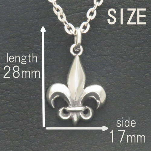 Argent Gleam シルバーチャームネックレス　ユリ Argent Gleam(アージェントグリーム) ネックレストップ Lily