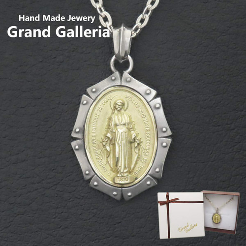 SILVER 925 ペンダント マリア ネックレス付き ネックレス シルバー925