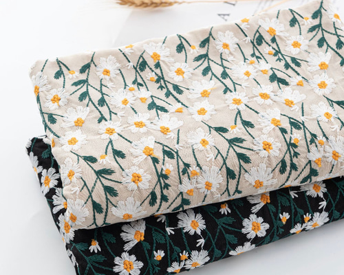 花938新品koibitomisaki 綿麻 刺繍付きAラインTU/951 花様専用938新品koibitomisaki 綿麻 刺繍付きAラインTU/951