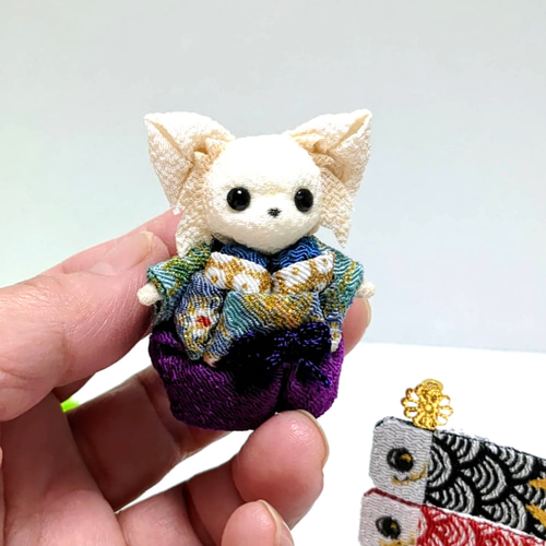 編みぐるみ♡鯉のぼり♡チワワちゃん♡5月♡ 人形
