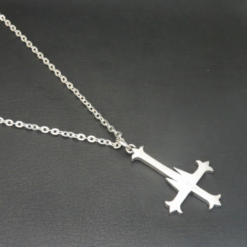 逆十字ネックレス シルバー925 【刻印無料】 聖ペテロ ペテロクロス