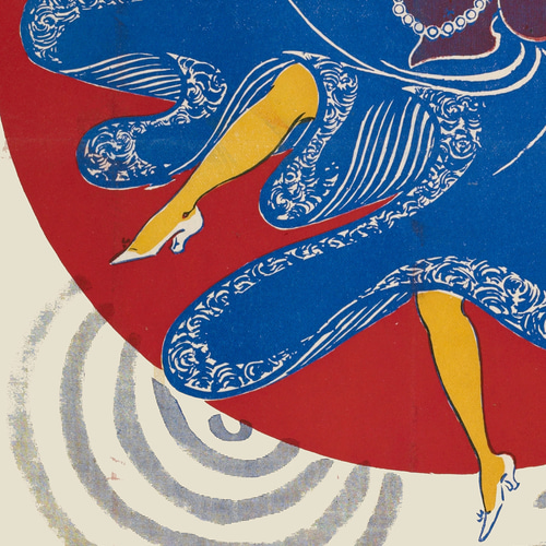 踊り子Vintage poster