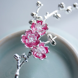 桜の1本かんざし　簪　和装髪飾り　ヘアアクセサリー 10枚目の画像