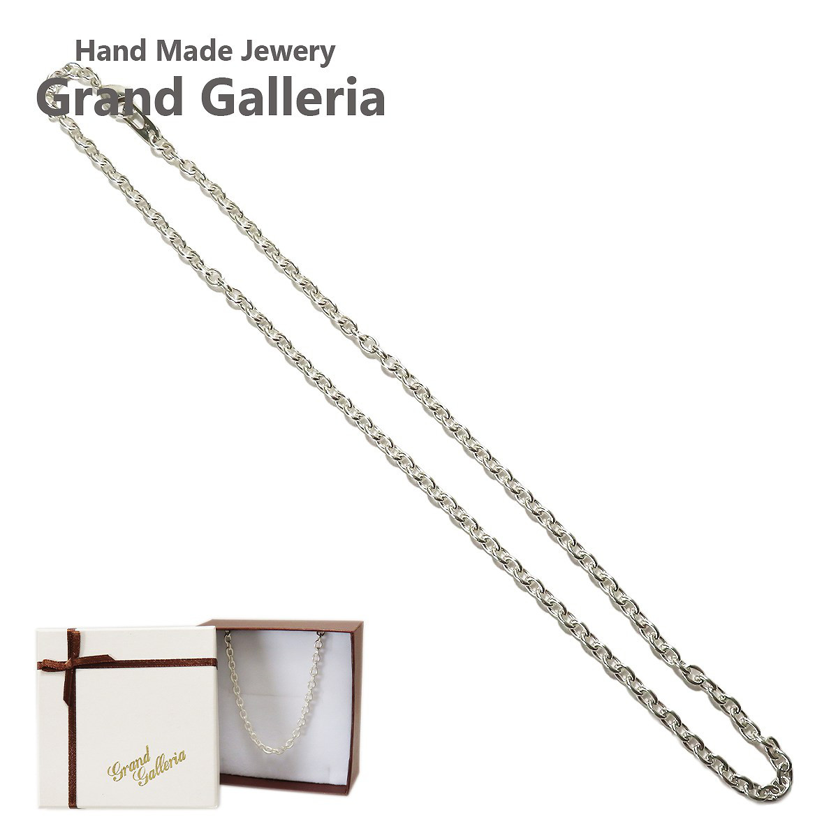 4.0mm 太い 小豆ネックレスチェーン シルバー925 小豆 ネックレス チェーン シルバーアクセサリー