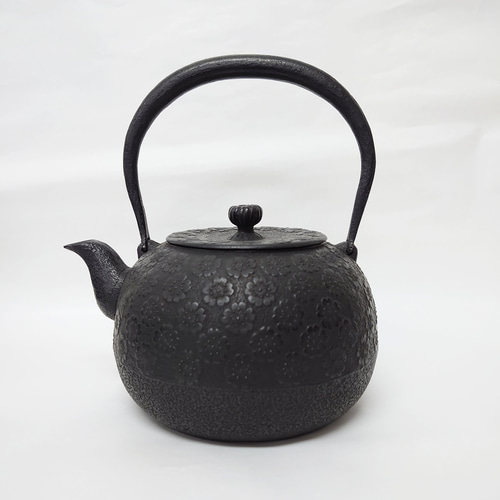 珠玉型（桜小紋/1.0L） 本場盛岡の南部鉄瓶・南部鉄器 その他キッチン