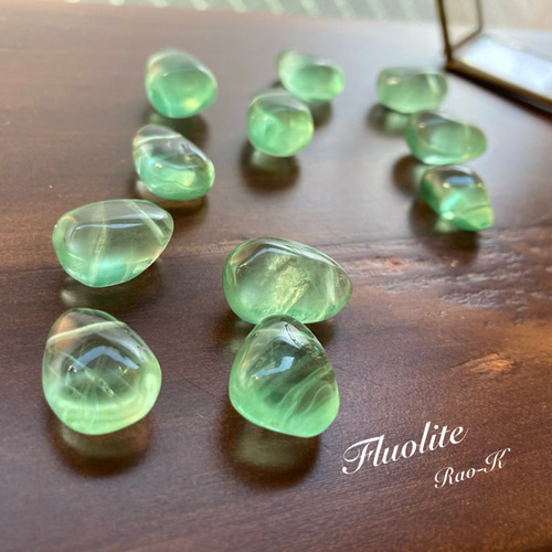 ✨清流✨ひとしずくのピアス/イヤリング〜14kgf×フローライト ピアス 