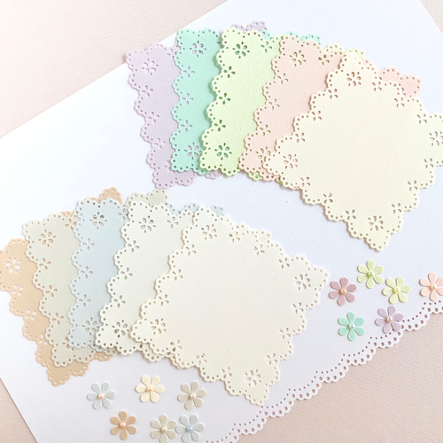 クラフトパンチ　メッセージカード クラフトパンチ クラフト メッセージカード 季節・秋・お月見