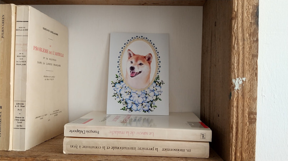 フォトフレーム 写真たて メモリアル  手作り おしゃれ プレゼント アクリル 犬・猫 2枚目の画像