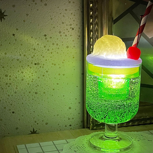 LEDアロマ「クリームソーダ」（メロンソーダの香り） キャンドル