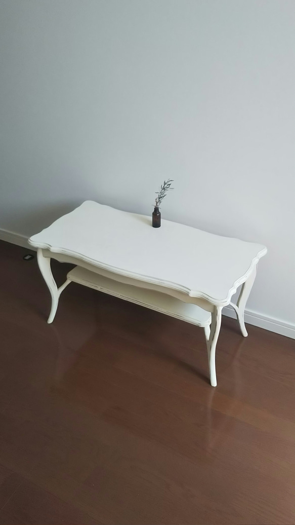 アンティーク風ソファーテーブル 2枚目の画像