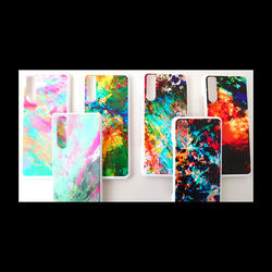 各種Xperia【受注生産】水花火 ハードケース(表面のみ印刷) Android 送料無料 6枚目の画像