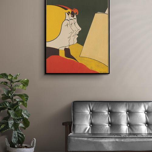 NO.81】アメリカンレトロポップ女性たちアートポスター☆ヴィンテージ