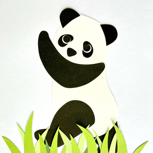春・夏の壁面飾り《パンダ》 4枚目の画像