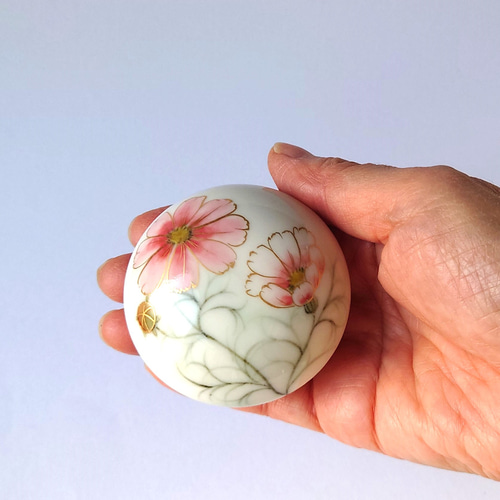 小さな可愛いボンボニエール。紫陽花 ボンボニエール 磁器 その他