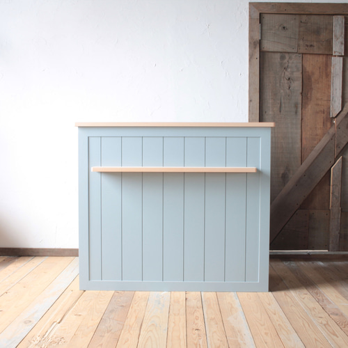 №8 【短納期】 カラー変更可能 オーダーキッチンカウンター レジ台