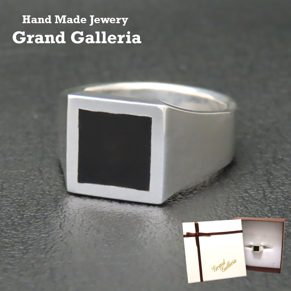 印台リング 指輪 シルバー925 【刻印無料】 印台 リング シルバーアクセサリー メンズ ユニセックス クリスマス