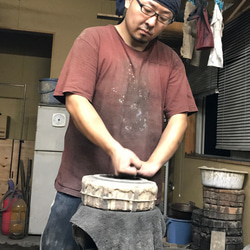 南部鐵器 鐵瓶 手工製鐵壺 葛巻元先生作 日和1.2L 第16張的照片