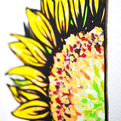 ちぎり絵　貼り絵　原画　お花紙　絵画　半立体　絵画　夕焼け　74×104×4cm ちぎり絵 貼り絵 原画 お花紙 絵画 半立体 絵画 夕焼け 74×104×