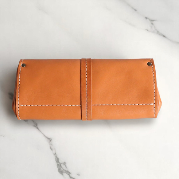 《大人気》アコリナ | アコーディオン長財布 【革6色】無料の糸＆刺繍カスタム・有料名入れ・送料無料| g-10 2枚目の画像