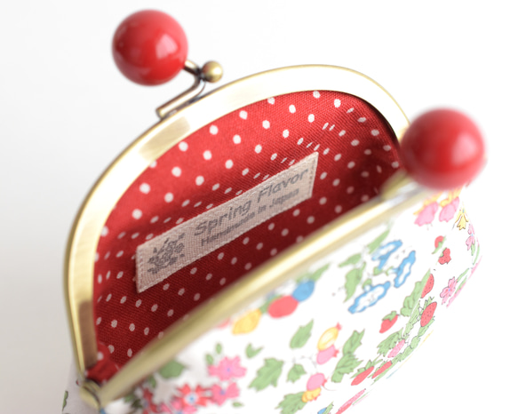 Candy frame purse (MS) - Liberty "Nancy Ann" Organic [186] 第5張的照片