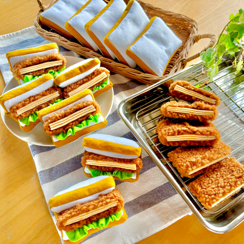 おままごと☆フェルトのおかわりパン⑥ おもちゃ・人形 banana house