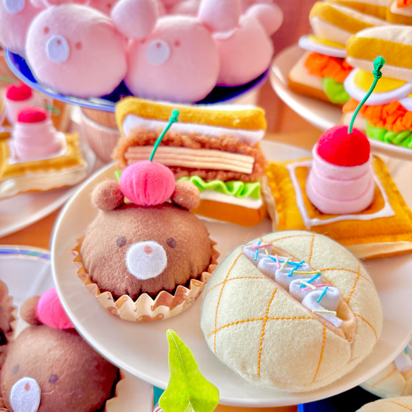 おままごと☆フェルトのおかわりパン⑥ おもちゃ・人形 banana house