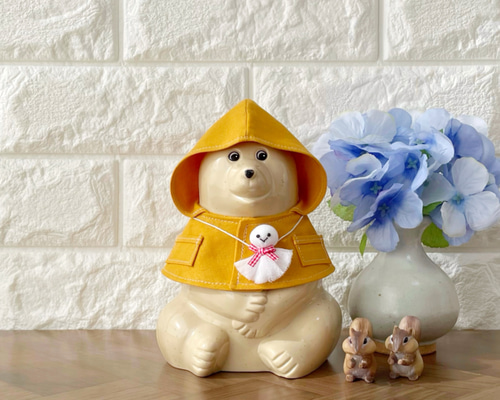 きせかえセット 雨の日でもごきげん/からしいろ しろくま貯金箱 その他