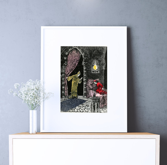 ポスター　アート　映画　トルコ NO.98】トルコの童話アートポスター☆エキゾチックオリエンタル