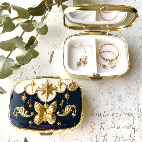 Small Size Vintage Jewellery Case Fashion Jewelry Box White