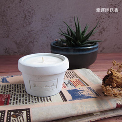 【Zamand 】植香系列-精油盆栽杯燭／接單製作 第10張的照片