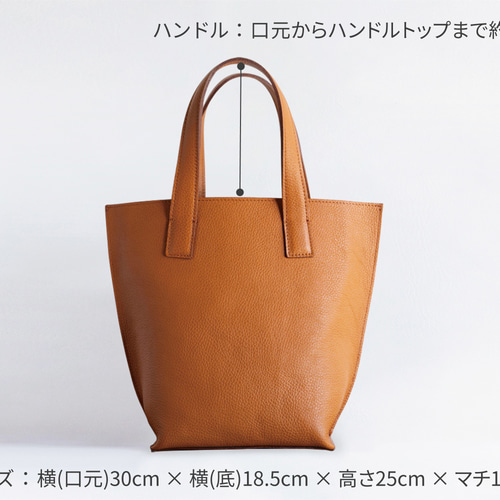 エンボスシュリンク レザー トートバッグ レディース ミニトートバッグ