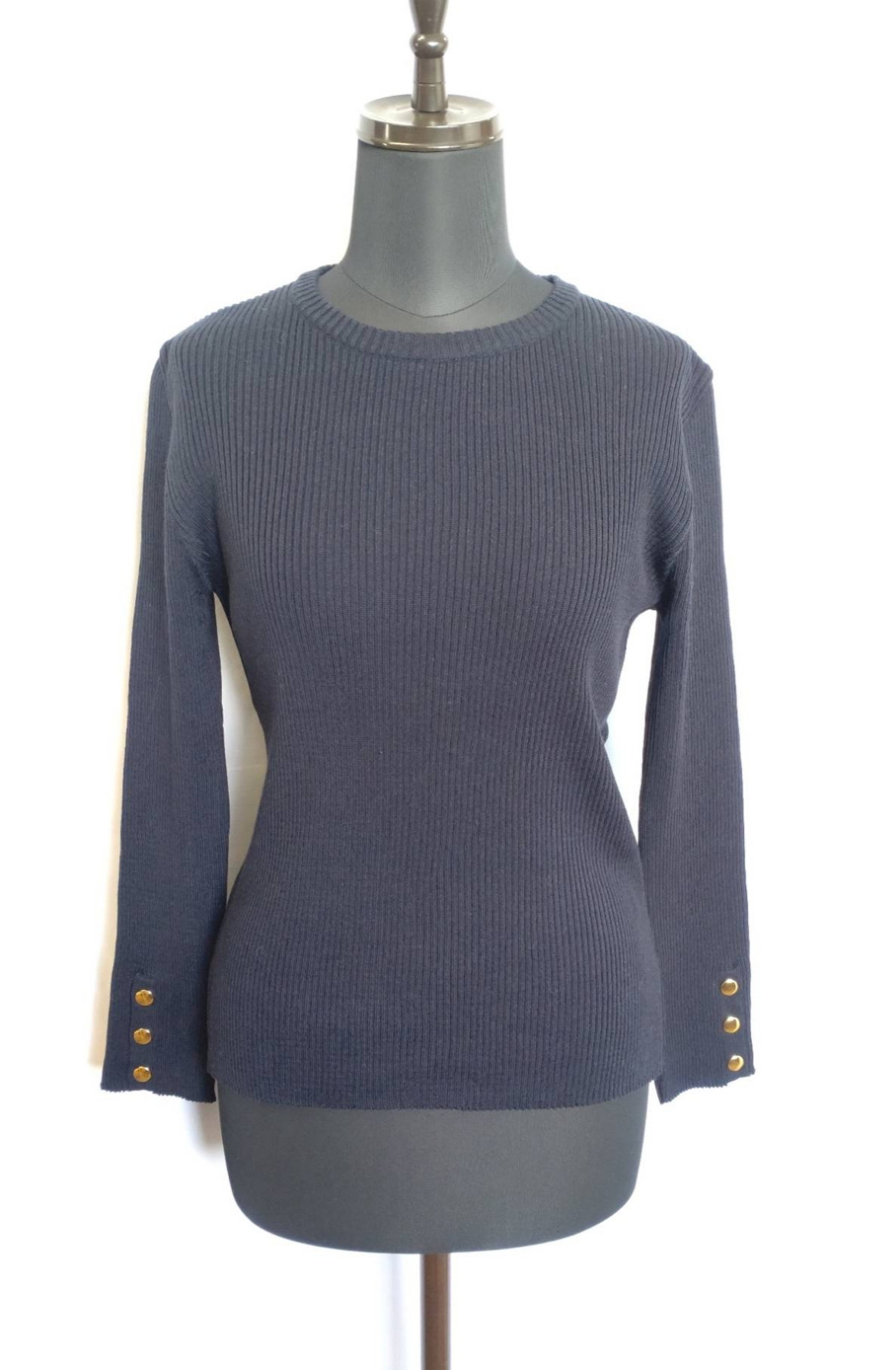 【送料無料】【日本製】袖ボタン付きプルオーバー