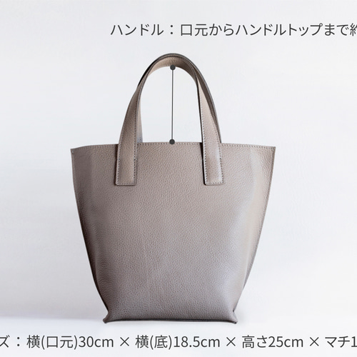 エンボスシュリンク レザー トートバッグ レディース ミニトートバッグ