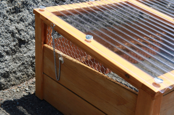 木製コンポスト｜底がないタイプ 家庭で作る自然の堆肥 生ごみを土に還す、エコアイテム 10枚目の画像