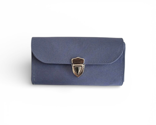 改良型】家計やりくり財布/ブルーグレー 長財布 Mimity Handmade 通販