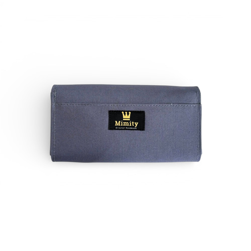 改良型】家計やりくり財布/ブルーグレー 長財布 Mimity Handmade 通販