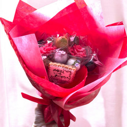 【食べられるお菓子の花束】母の日ブーケ 5枚目の画像