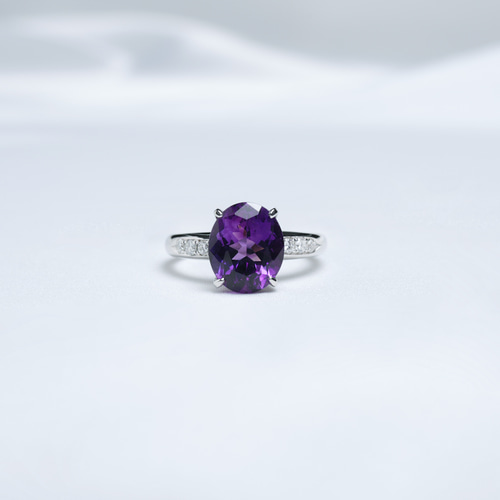 pt900アメジストリング