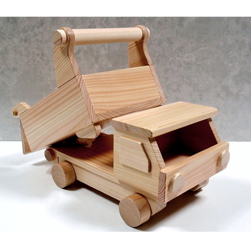 木のおもちゃ・大きなダンプカー / 木製玩具 おもちゃ・人形 ウッド