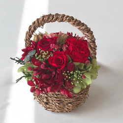 クリスマスリース 15㎝ クリスマス 木の実リース リースドライフラワー