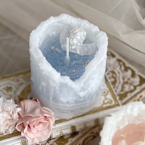♥エンジェル噴水のキャンドル♥韓国インテリア 結婚式のウェルカム