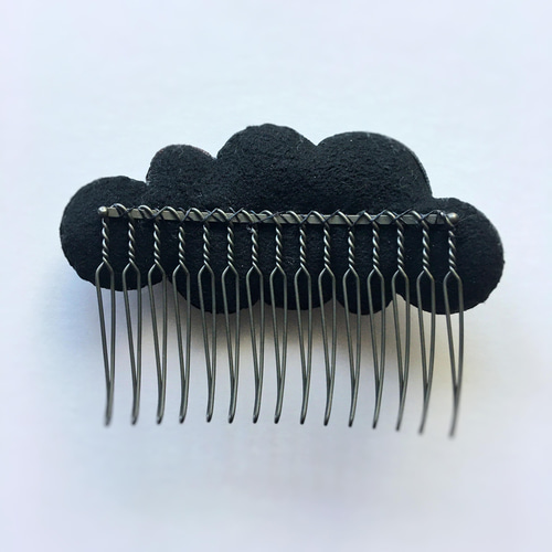 ソウタシエ ペイネタ2種セット（黒＆ゴールド） コーム única soutache