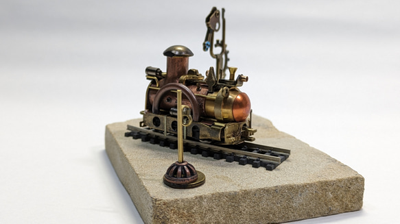 蒸気機関車　「機関車３号・まめたん　モデル2」 4枚目の画像