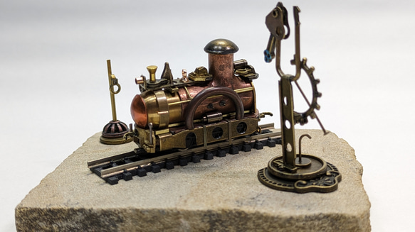 蒸気機関車　「機関車３号・まめたん　モデル2」 2枚目の画像
