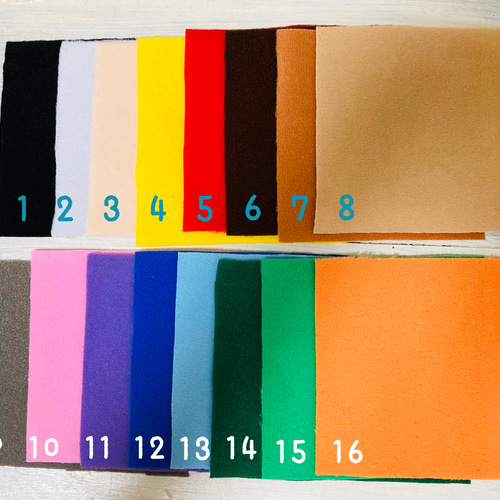 手袋シアター材料セット❤choco手袋シアター 保育士 トイクロス カラー