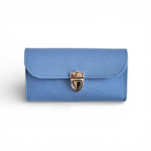 改良型】家計やりくり財布/スカイブルー 長財布 Mimity Handmade 通販