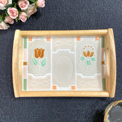 オシャレ柄入りモザイクタイルトレー♪*ﾟ(再販3) その他インテリア