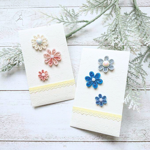 ポチ袋/ハンドメイド/クイリング/