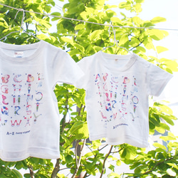 【名入れ】ABC DESIGN Tシャツ(80-160) 10枚目の画像