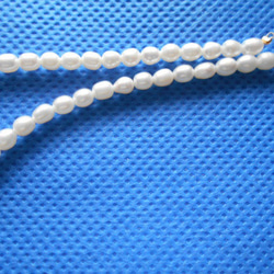 淡水真珠１連　丸　５ミリ 2枚目の画像